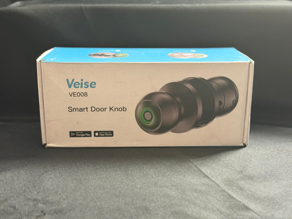 Veise VE008 Smart Door Knob – Biometric Keyless Entry Handle for Interior Doors￼
