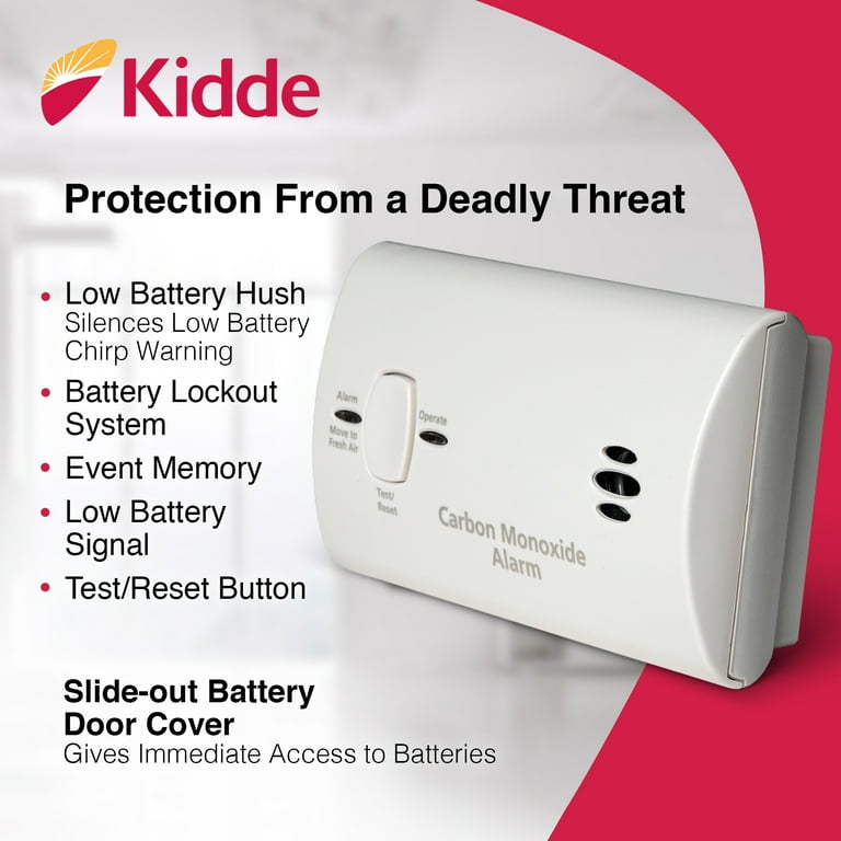 Kidde Carbon Monoxide Smoke Alarm Value Pack